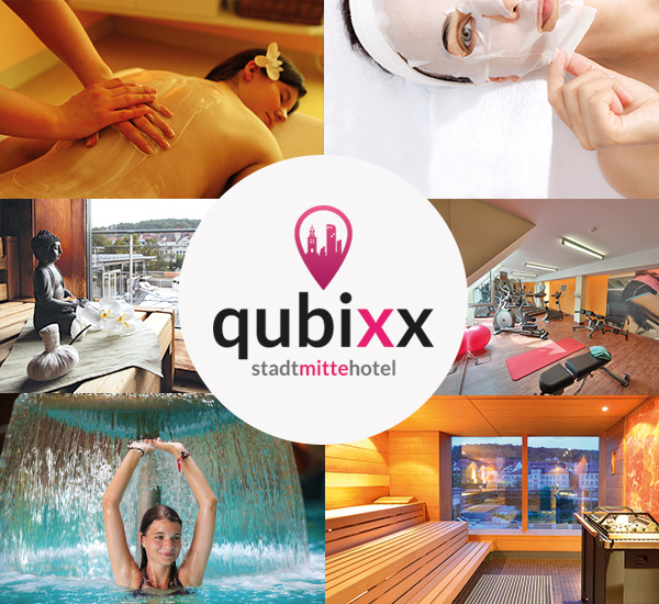 qubixx - StadtMitteHotel - Für Geschäftsreisende. Für Touristen. Für Alle. Mitten in Schwäbisch Hall. Zimmer ab 69 Euro. Wellness und Beauty.